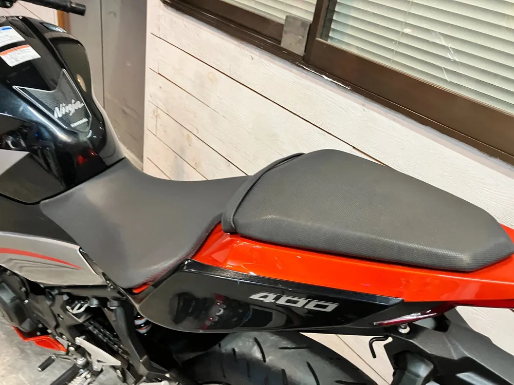 Kawasaki Ninja 400 2018, orange / black, фото 5