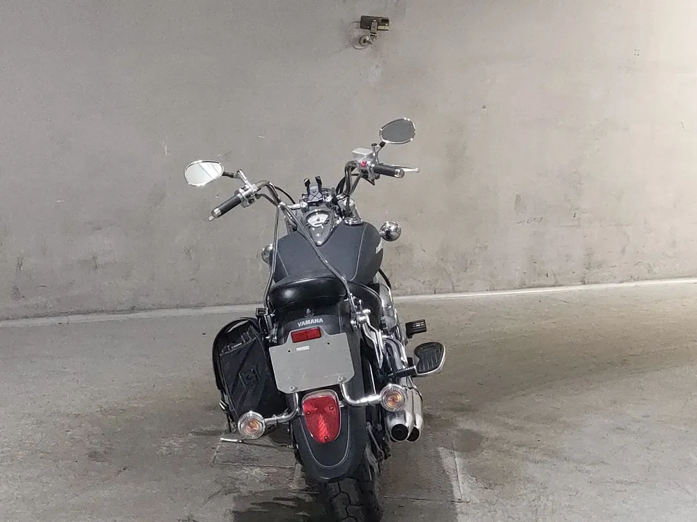 Yamaha Drag Star 400 Classic 2007, чёрный, фото 4