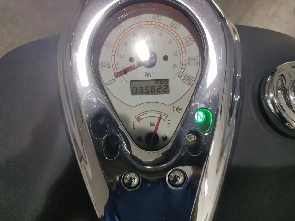 Yamaha Drag Star 400 Classic 2007, чёрный, фото 5