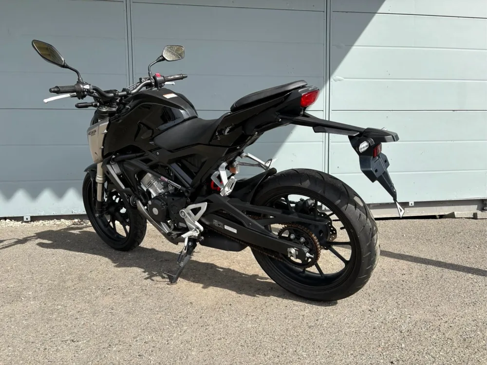 Honda CB125R, чёрный, фото 4
