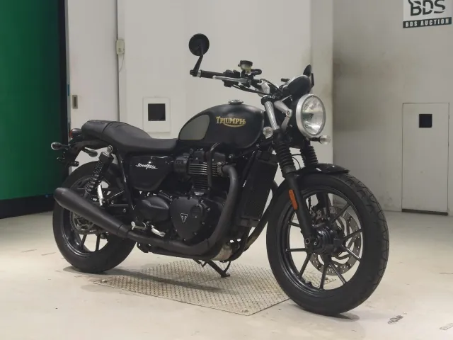 Triumph Street Twin 2016, matt black, фото 3