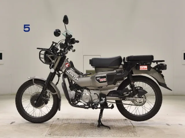 Honda CT125 Hunter Cub, matt silver, фото 2