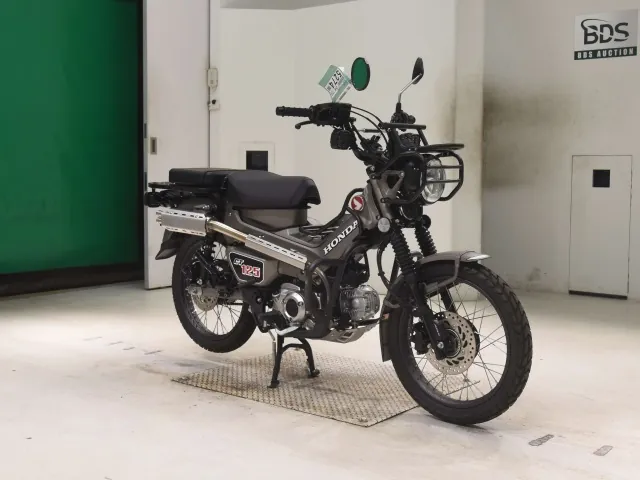 Honda CT125 Hunter Cub, matt silver, фото 3