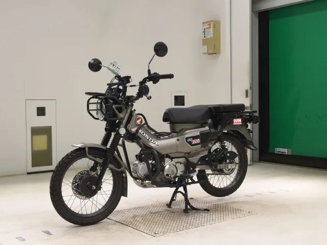 Honda CT125 Hunter Cub, matt silver, фото 4