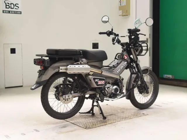 Honda CT125 Hunter Cub, matt silver, фото 5