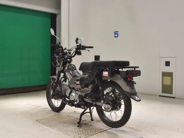 Honda CT125 Hunter Cub, matt silver, фото 6