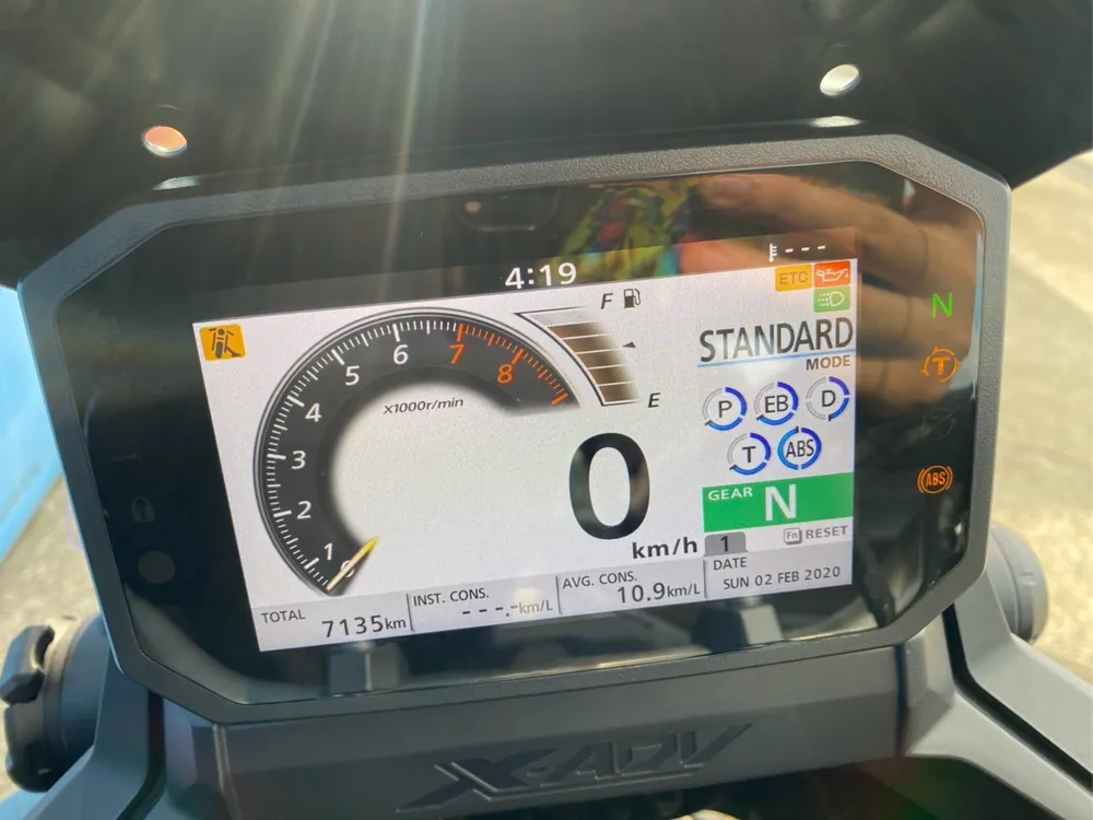 Honda X-ADV750 2021, чёрный, фото 2