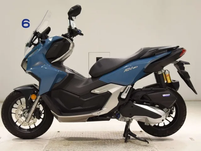 Honda ADV160, синий, фото 2