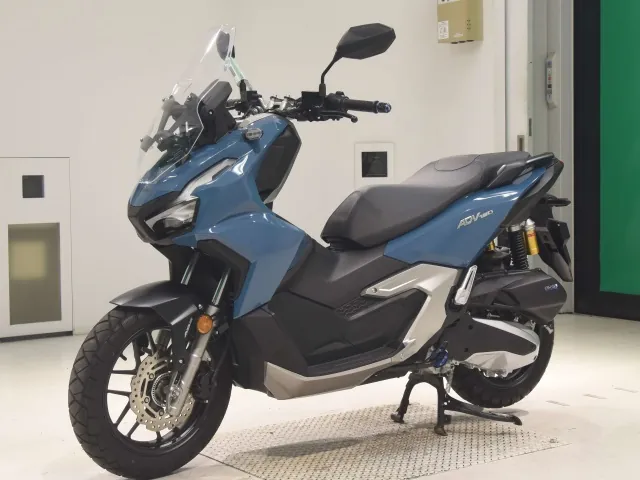 Honda ADV160, синий, фото 4