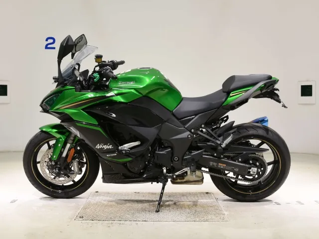Kawasaki Ninja 1100SX 2025, зелёный, фото 2