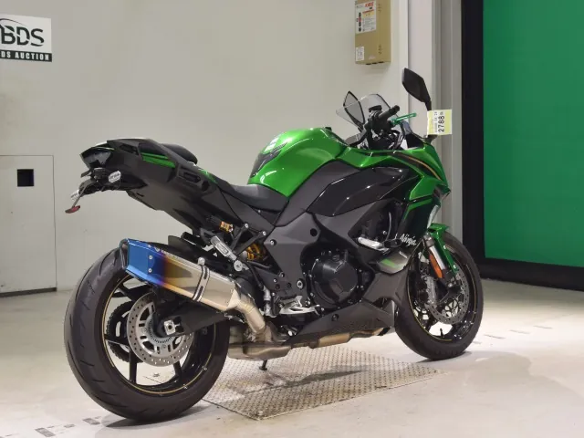 Kawasaki Ninja 1100SX 2025, зелёный, фото 5