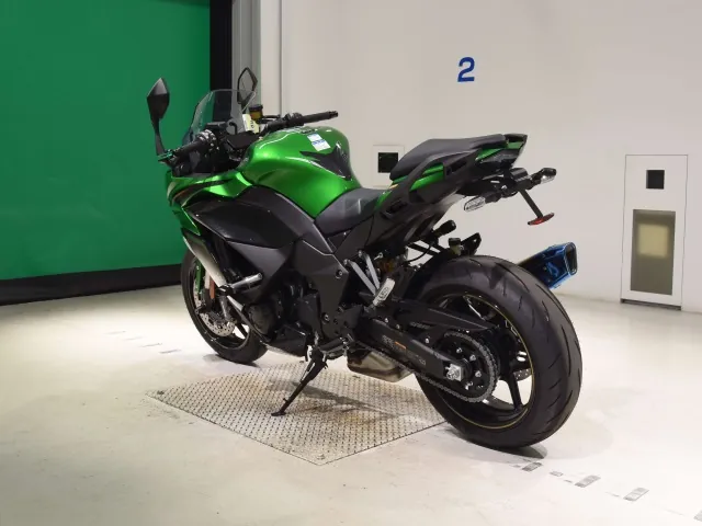 Kawasaki Ninja 1100SX 2025, зелёный, фото 6