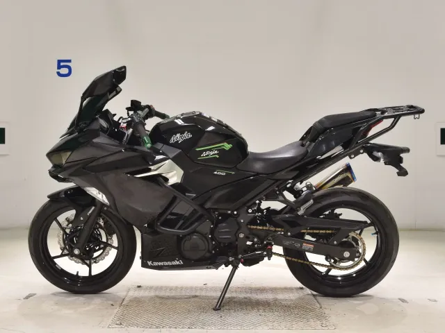 Kawasaki Ninja 400 2019, чёрный, фото 2