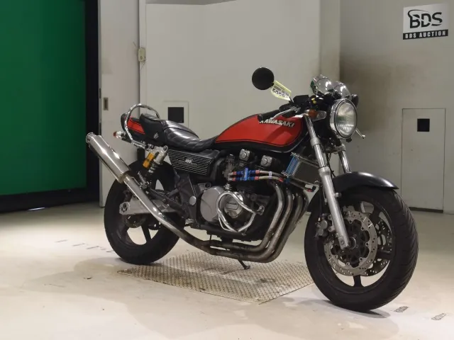 Kawasaki Zephyr 400, красный, фото 3