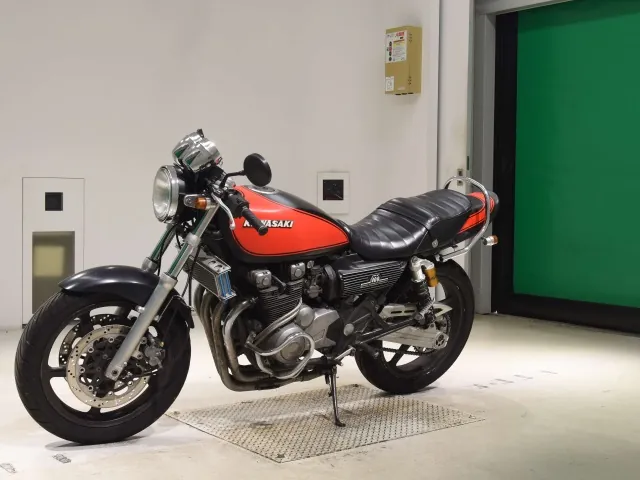 Kawasaki Zephyr 400, красный, фото 4