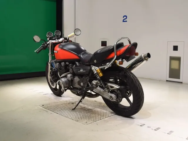 Kawasaki Zephyr 400, красный, фото 6