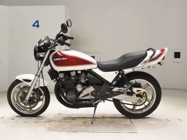 Kawasaki Zephyr 400 1998, white | red, фото 2