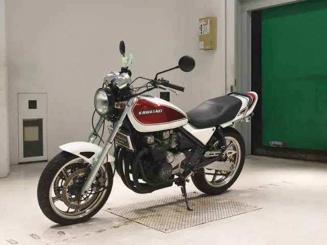 Kawasaki Zephyr 400 1998, white | red, фото 4