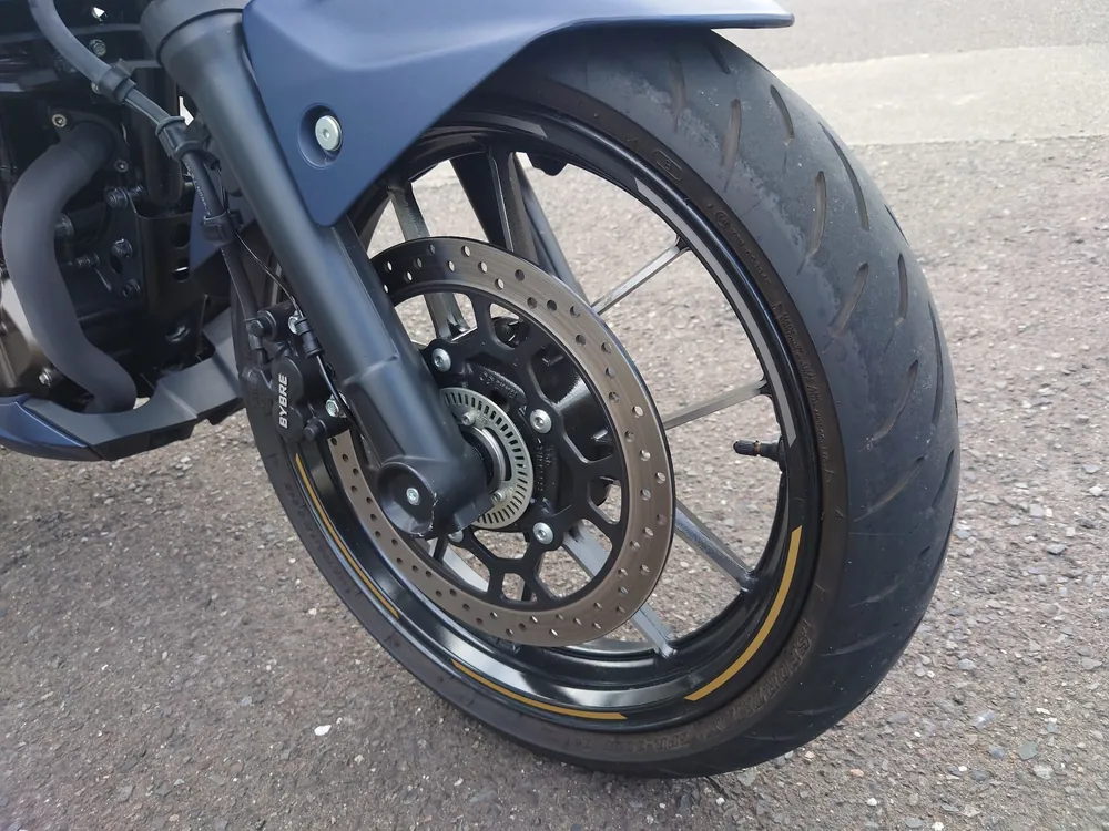 Kawasaki Estrella, navy blue, фото 9