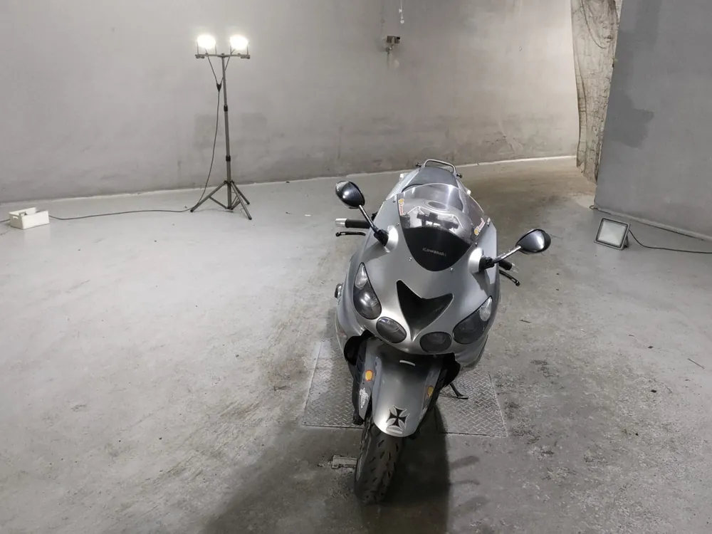 Kawasaki ZX-14 2007, серебристый, фото 3