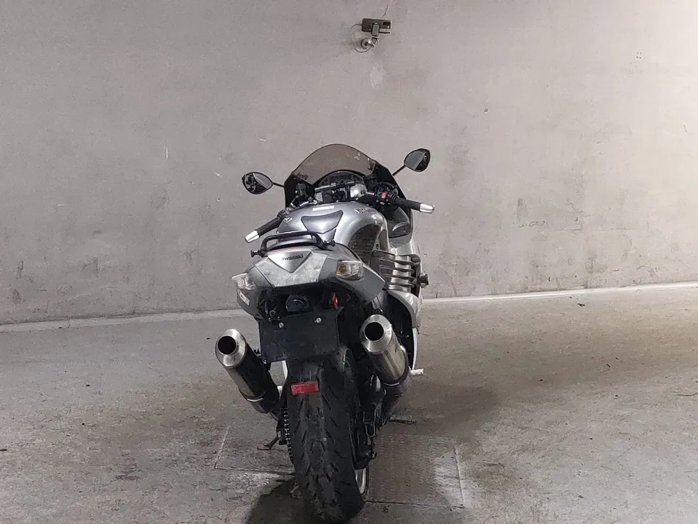 Kawasaki ZX-14 2007, серебристый, фото 4