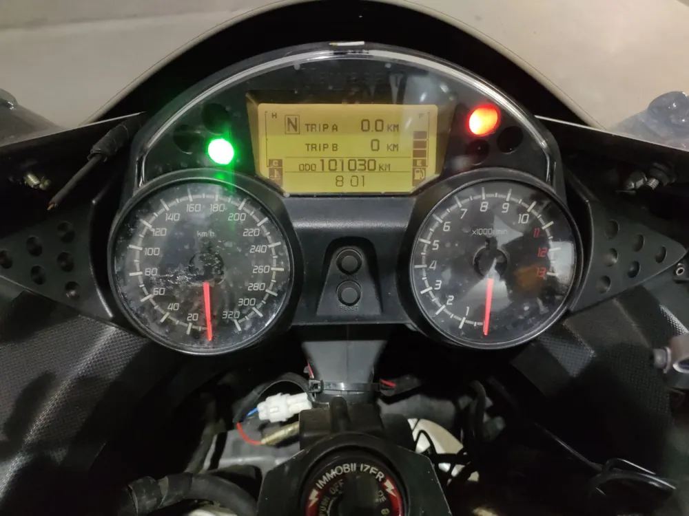 Kawasaki ZX-14 2007, серебристый, фото 5