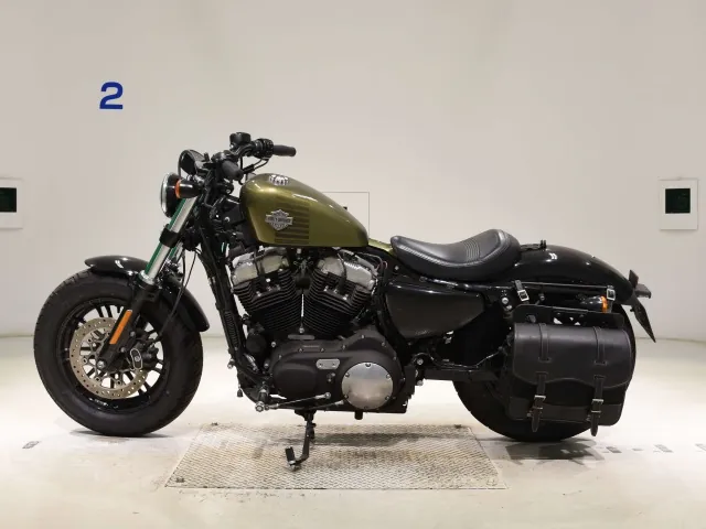 Harley-Davidson XL1200X 2016, зелёный, фото 2