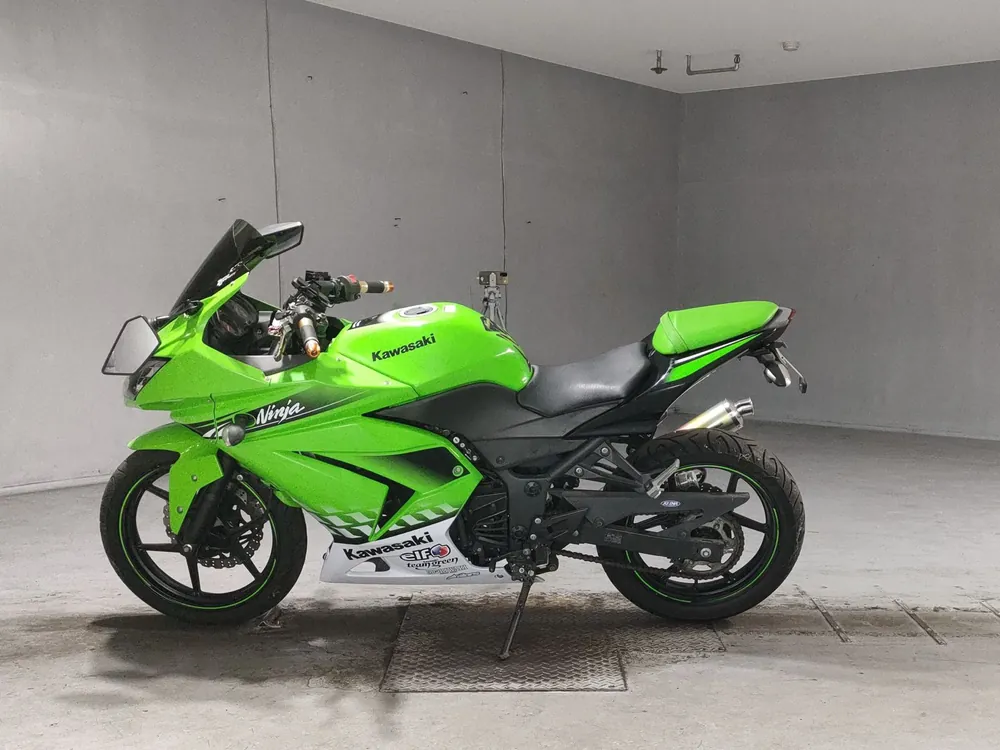 Kawasaki Ninja 250SL, black / green, фото 2