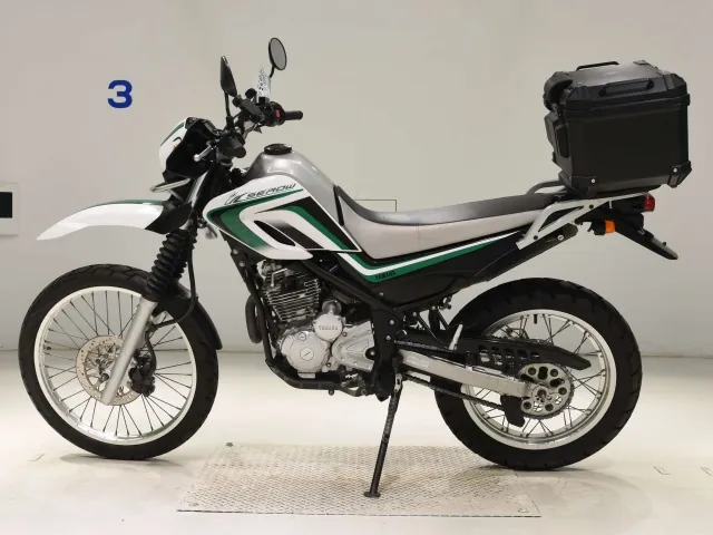 Yamaha Serow 250, white | green, фото 2