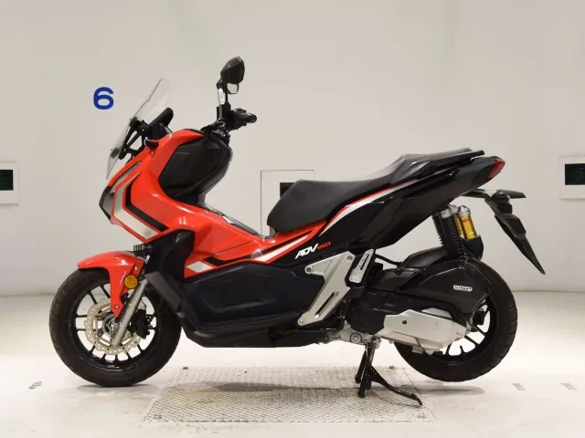 Honda ADV150, красный, фото 2