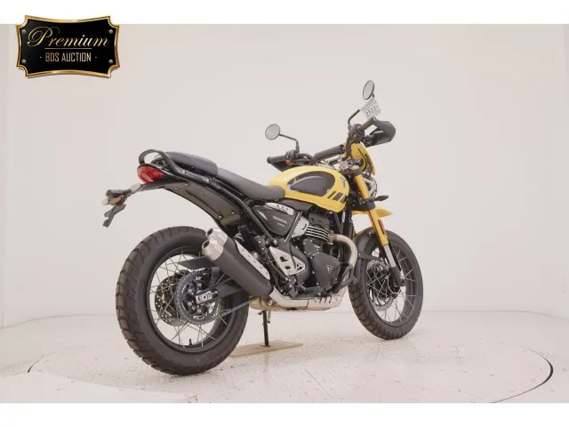 Triumph SCRAMBLER 400XC 2026, black | yellow, фото 5