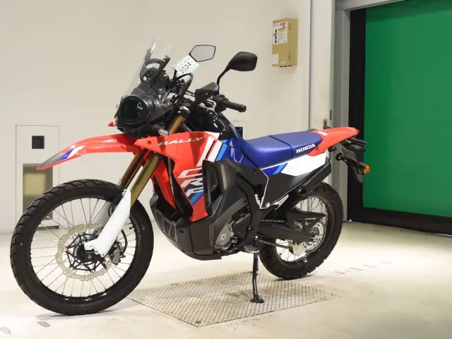 Honda CRF250 Rally, белый, красный, чёрный, фото 4