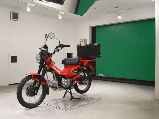 Honda CT125 Hunter Cub, красный, фото 4
