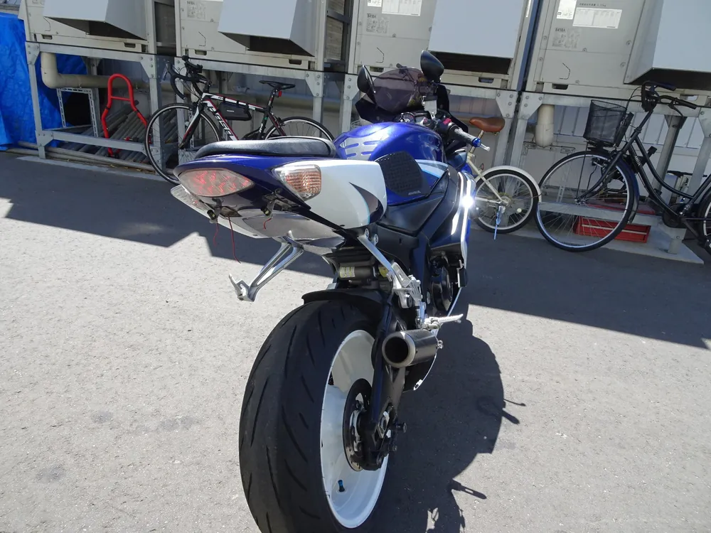 Suzuki GSX-R1000 2006, white / blue, фото 5