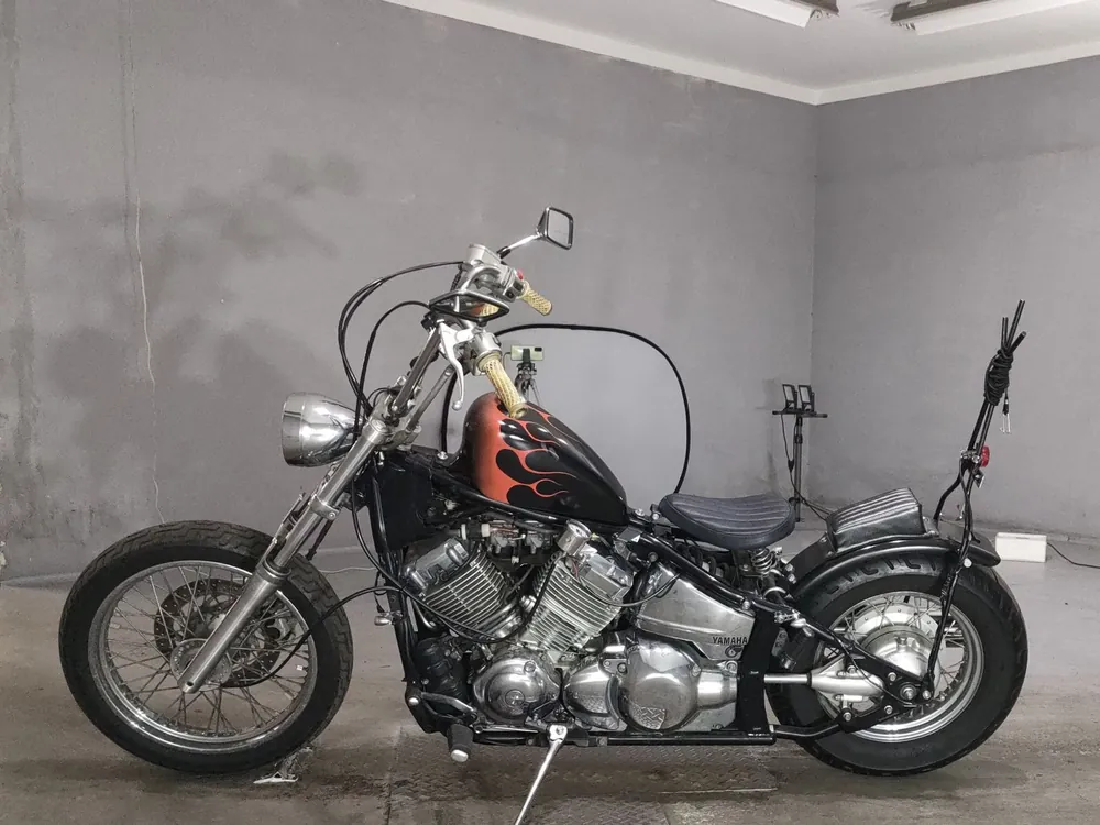 Yamaha Drag Star 400 Classic 2007, чёрный, фото 2