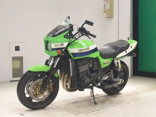Kawasaki ZRX1200R 2003, зелёный, фото 4