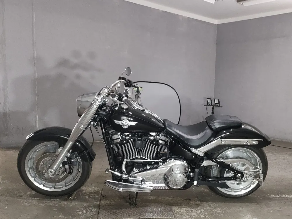 Harley-Davidson FLFBS1870 2021, чёрный, фото 2