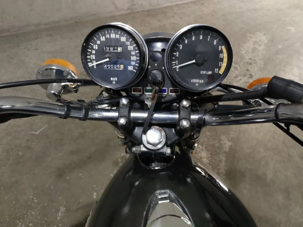 Kawasaki Z900, чёрный, фото 5