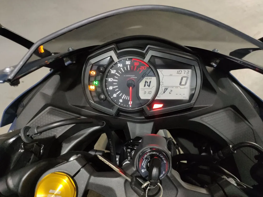 Kawasaki Ninja ZX-25R, синий, фото 5