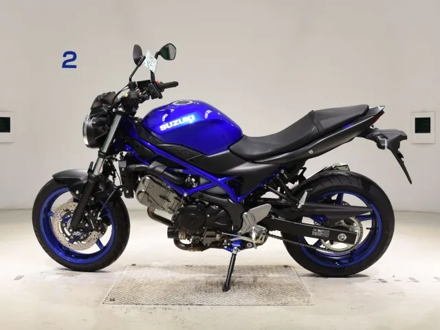 Suzuki SV650 2026, синий, фото 2