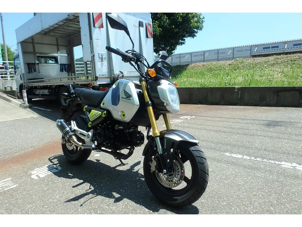 Honda Grom, серебристый, фото 3