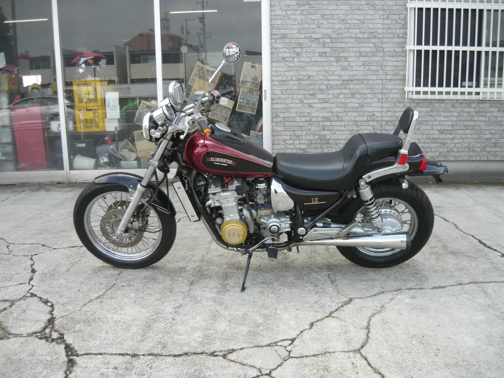 Kawasaki Eliminator 400 1989, чёрный, light brown, фото 2