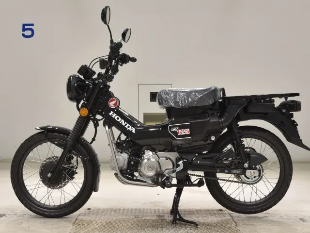 Honda CT125 Hunter Cub, чёрный, фото 2