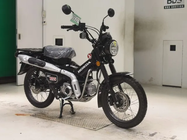 Honda CT125 Hunter Cub, чёрный, фото 3