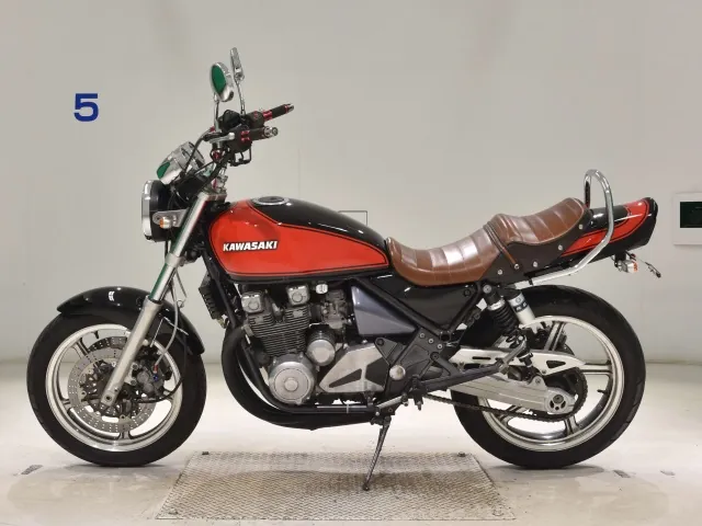 Kawasaki Zephyr 400 1993, black | orange, фото 2
