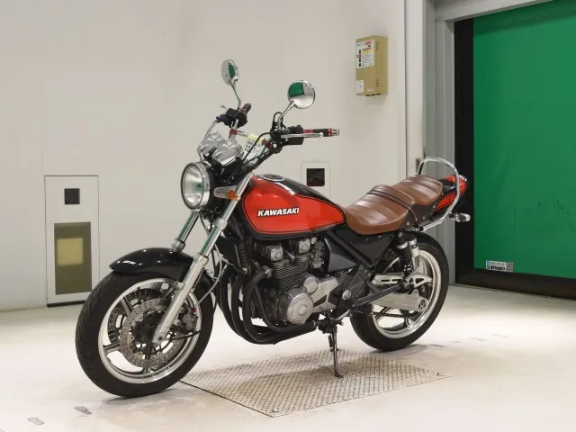 Kawasaki Zephyr 400 1993, black | orange, фото 4