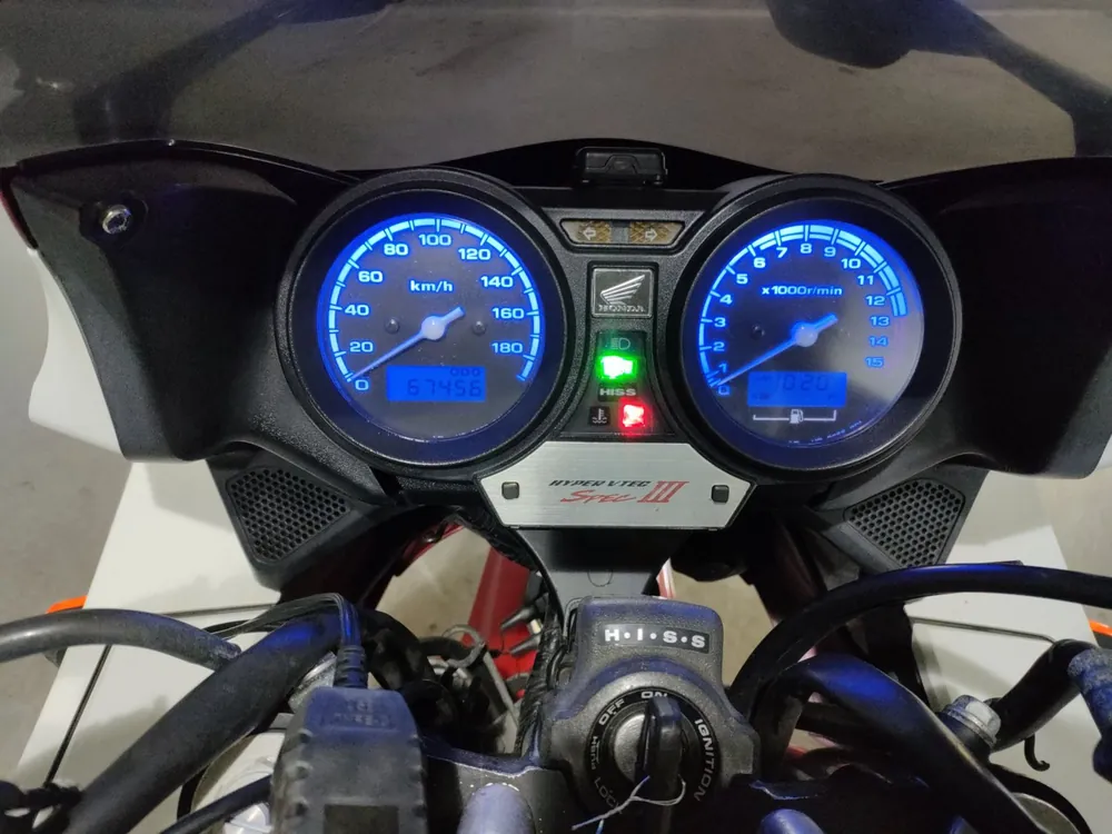 Honda CB400 Super Four 2005, white / red, фото 5