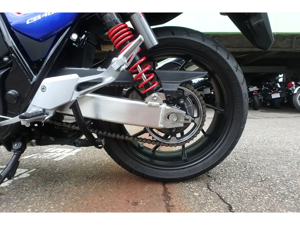 Honda CB400SB 2020, белый, синий, фото 13