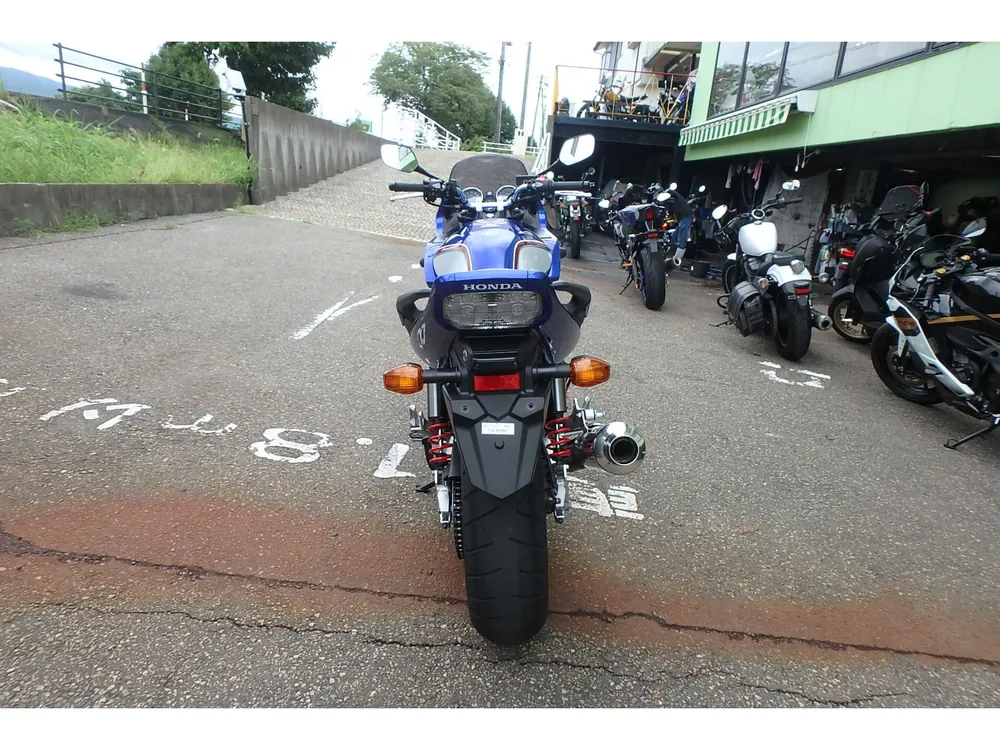 Honda CB400SB 2020, белый, синий, фото 8