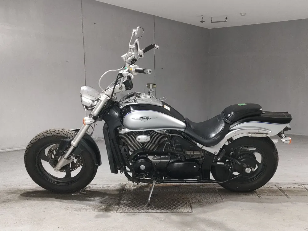 Suzuki Boulevard 400 2008, black/silver, фото 2